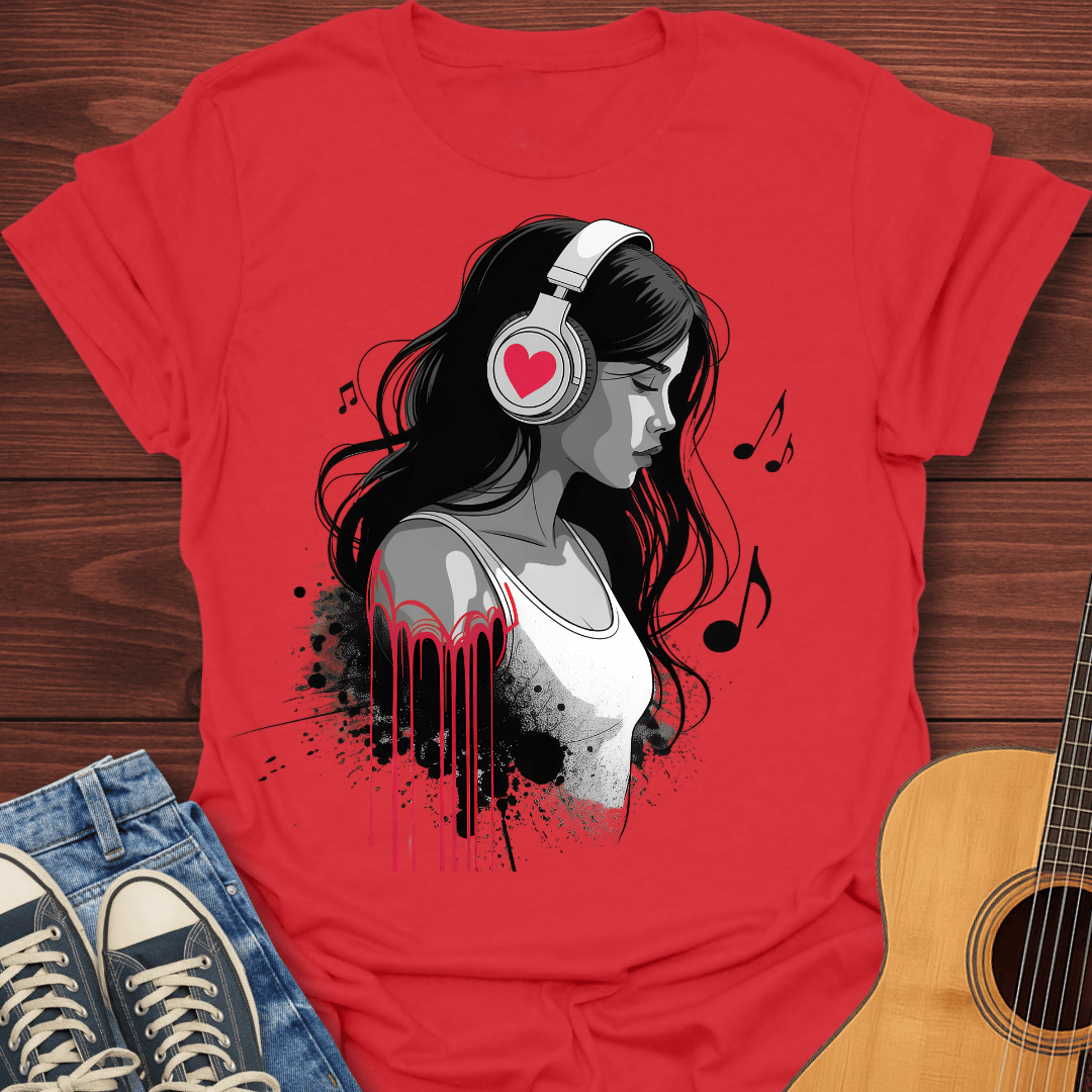 Heartbeats & Headphones T-Shirt