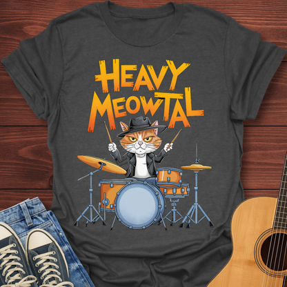 Heavy Meowtal T-Shirt
