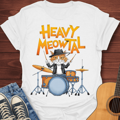 Heavy Meowtal T-Shirt