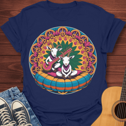 Hippie Sitar Goats T-Shirt