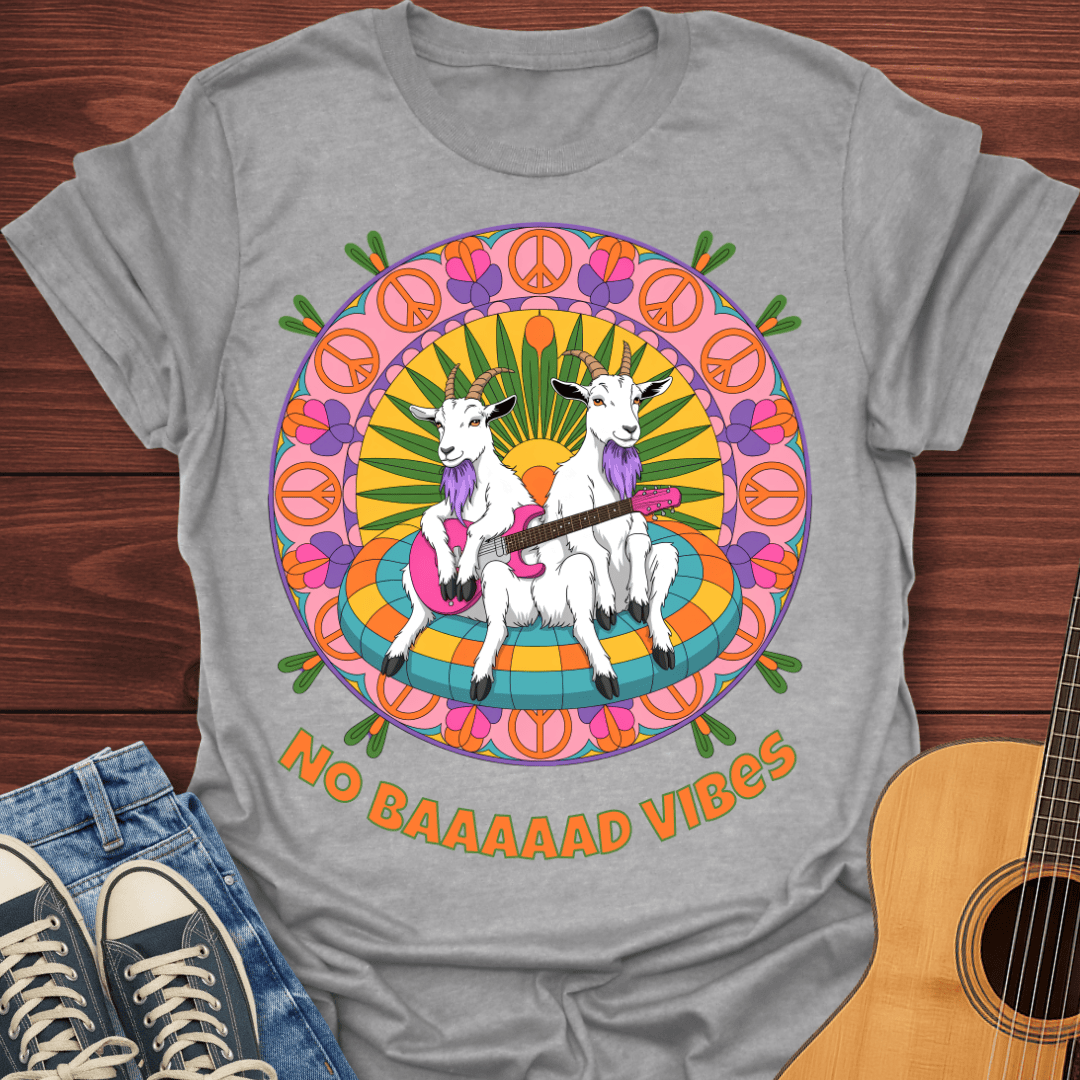 Psychedelic Guitar Goats T-Shirt