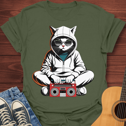 Hoodie Cat T-Shirt
