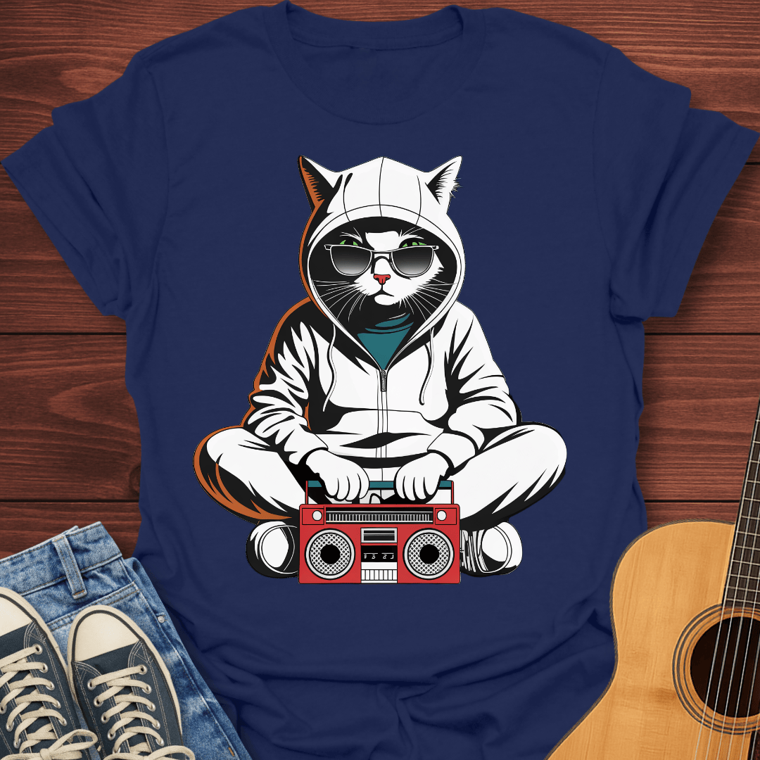 Hoodie Cat T-Shirt