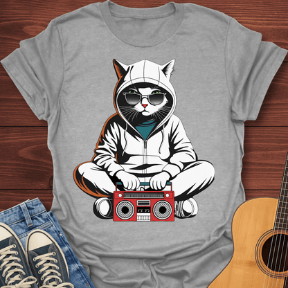 Hoodie Cat T-Shirt