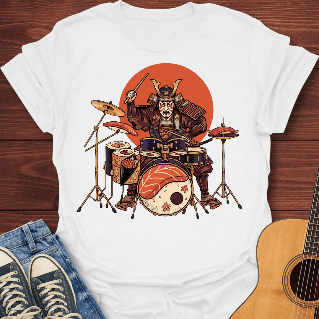 Samurai Drummer T-Shirt