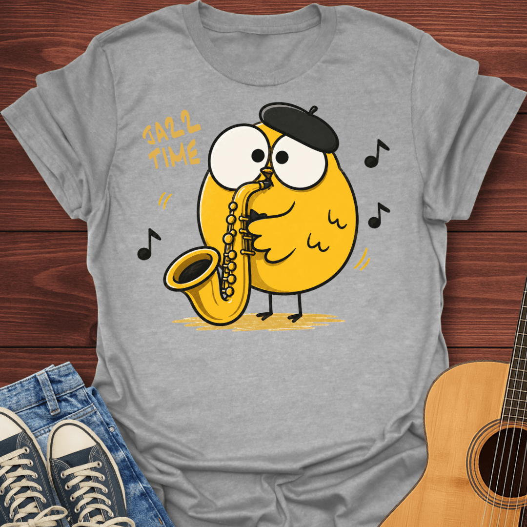 Jazz Time Smooth Sax T-Shirt