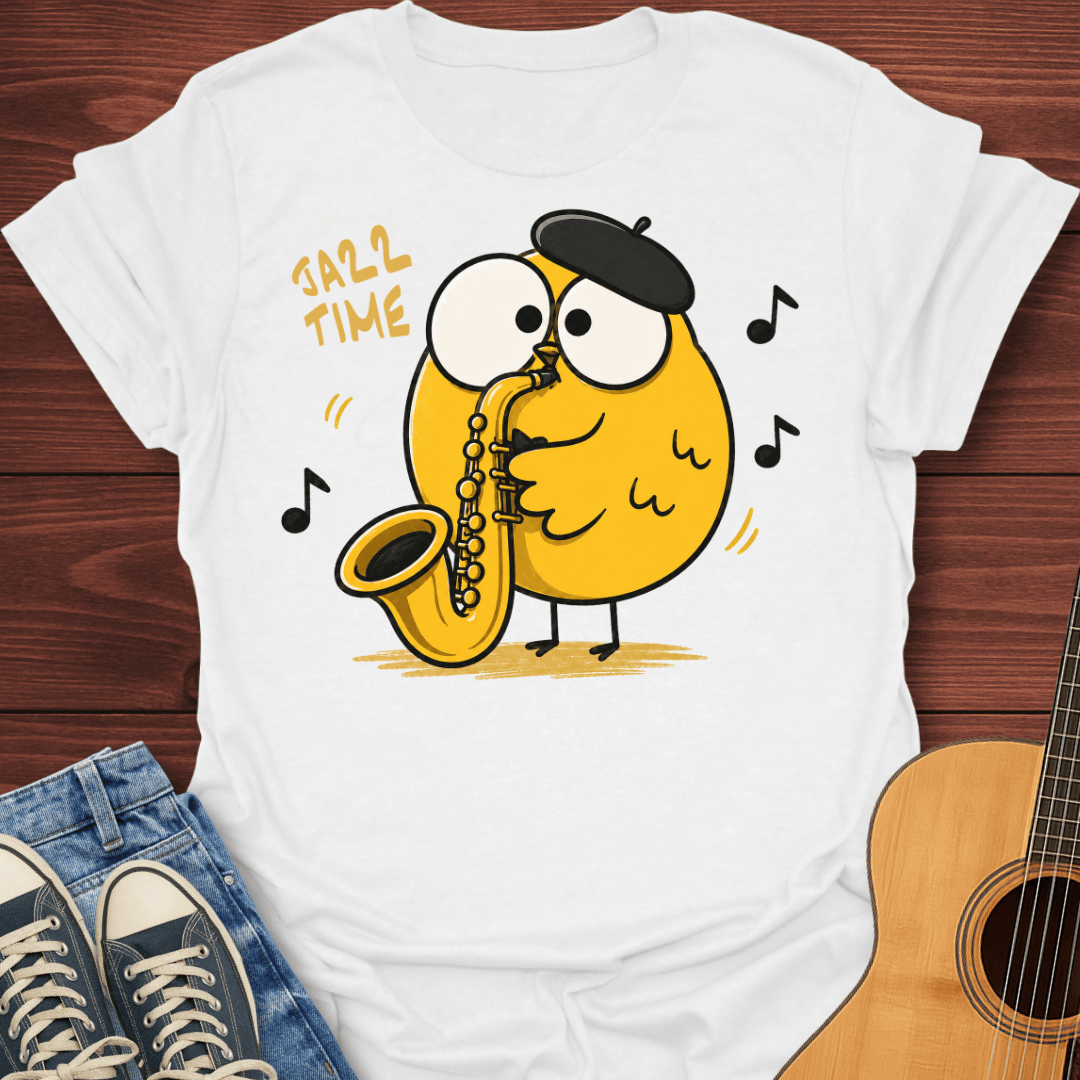 Jazz Time Smooth Sax T-Shirt
