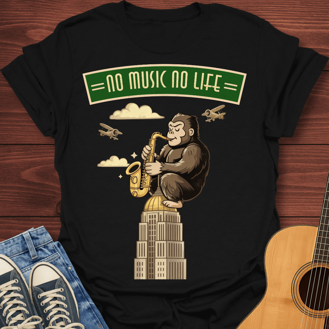 No Music No Life T-Shirt