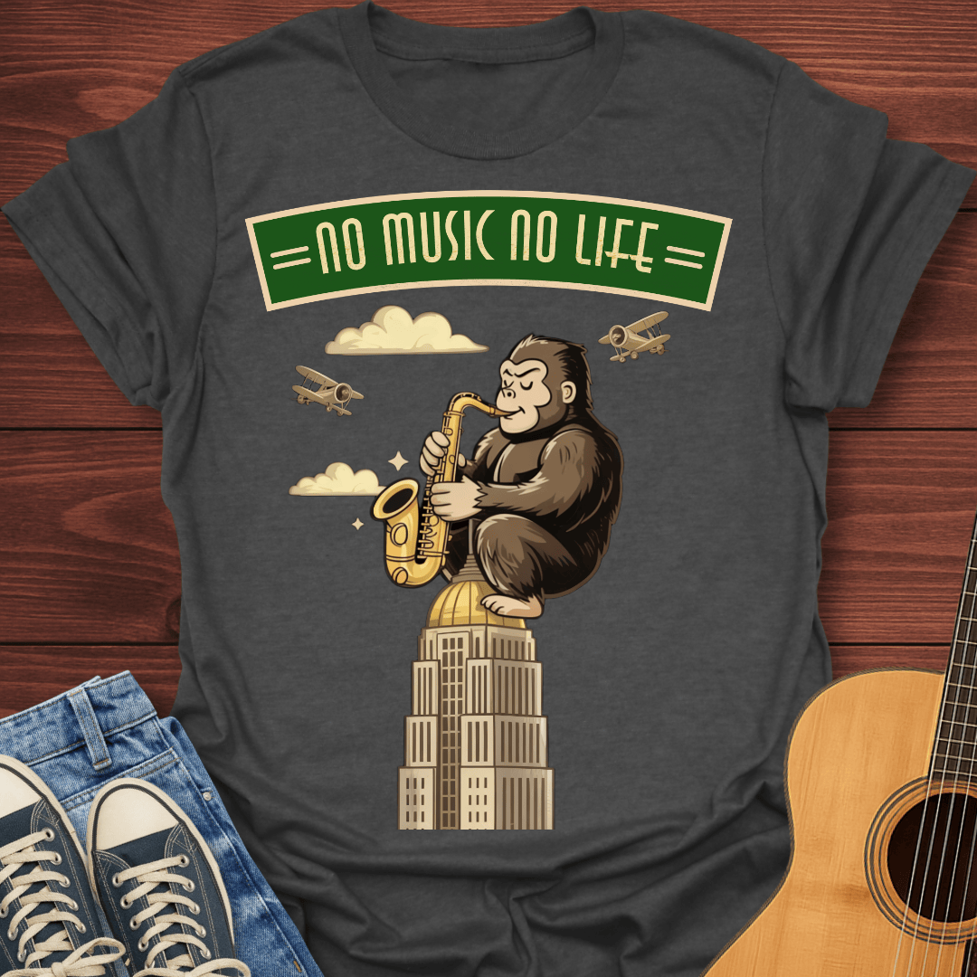 No Music No Life T-Shirt