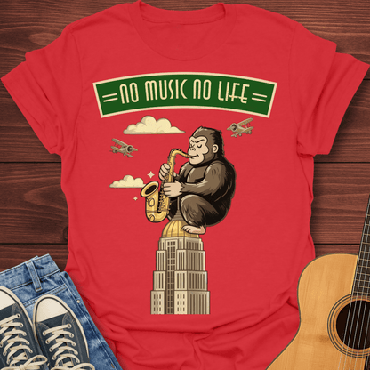 No Music No Life T-Shirt