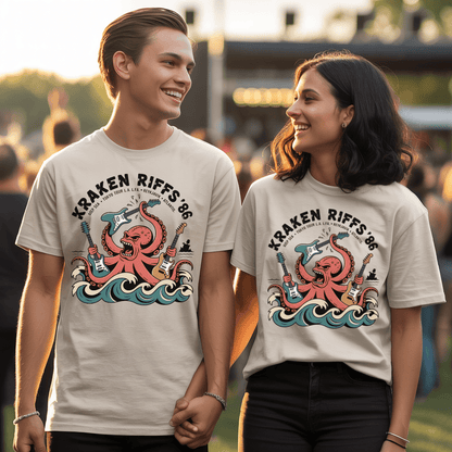 Kraken Riffs ’86 Octopus T-Shirt