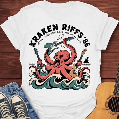 Kraken Riffs ’86 Octopus T-Shirt