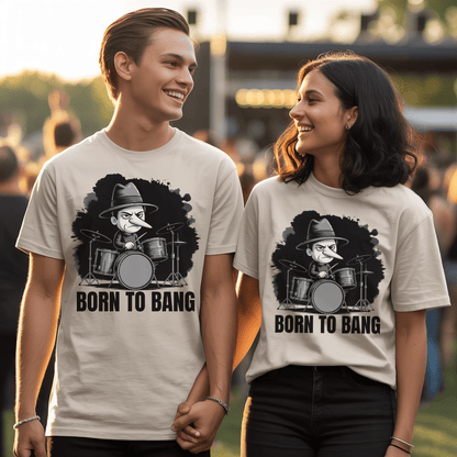 Born To Bang Drummer T-Shirt
