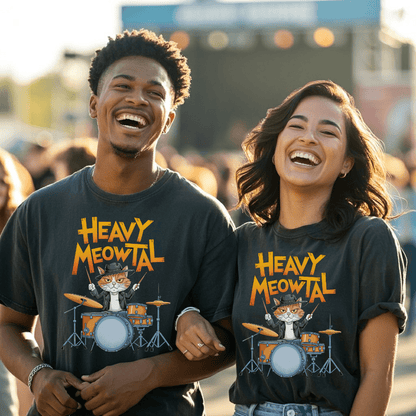 Heavy Meowtal T-Shirt