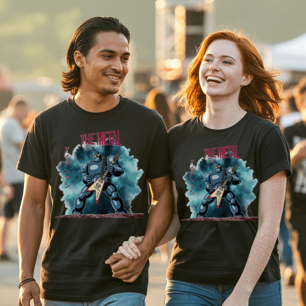 Robot Metal T-Shirt