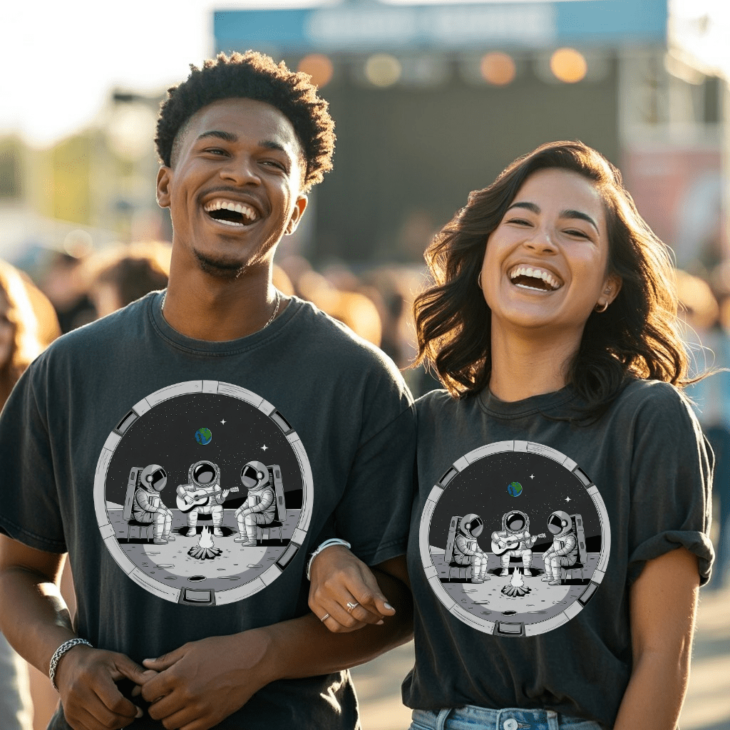 Astronaut Campfire T-Shirt
