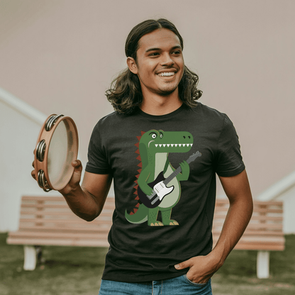 Crocodile Guitar T-Shirt