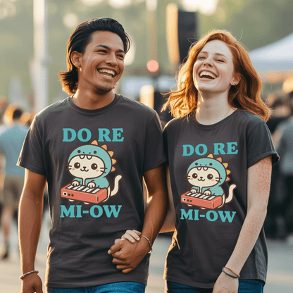Do Re Mi-Ow Kawaii Cat Music T-Shirt