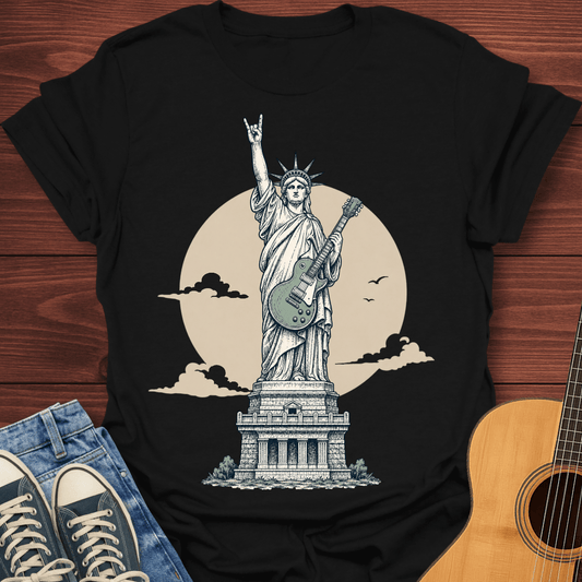 Lady Liberty Rocks T-Shirt