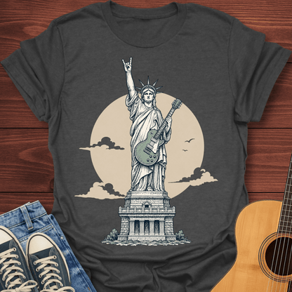 Lady Liberty Rocks T-Shirt