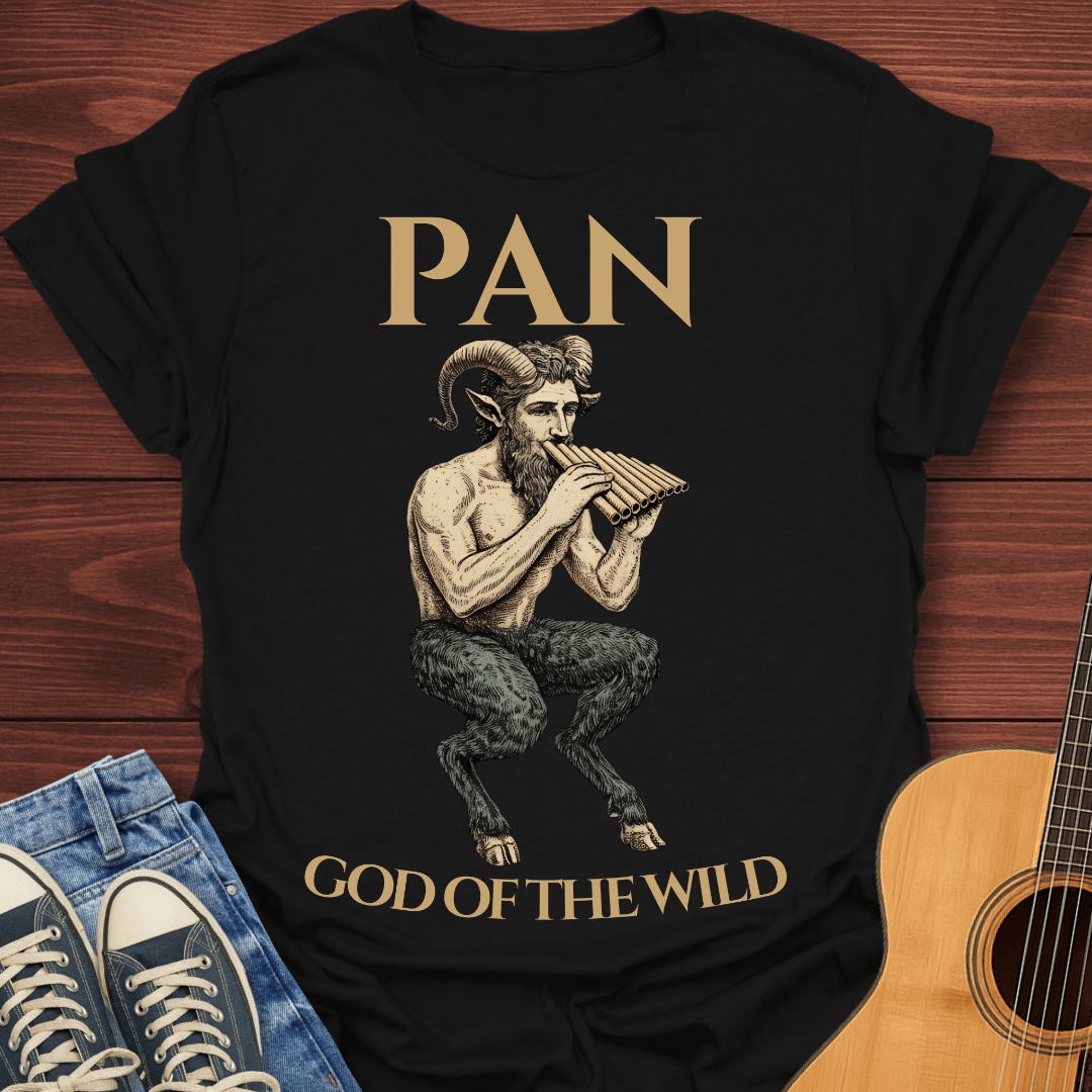 Retro Pan God Flute T-Shirt