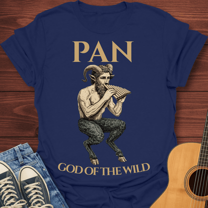 Retro Pan God Flute T-Shirt