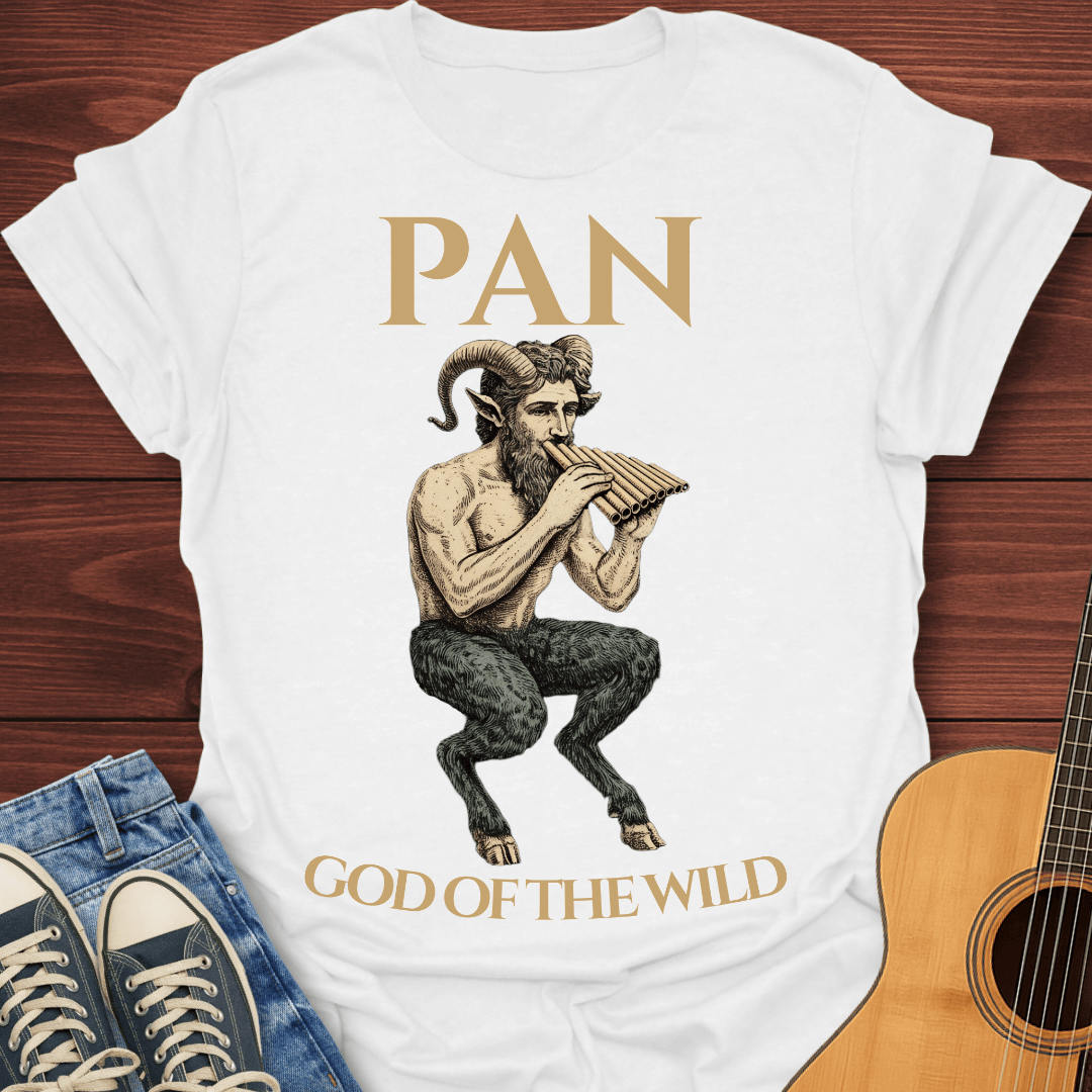 Retro Pan God Flute T-Shirt