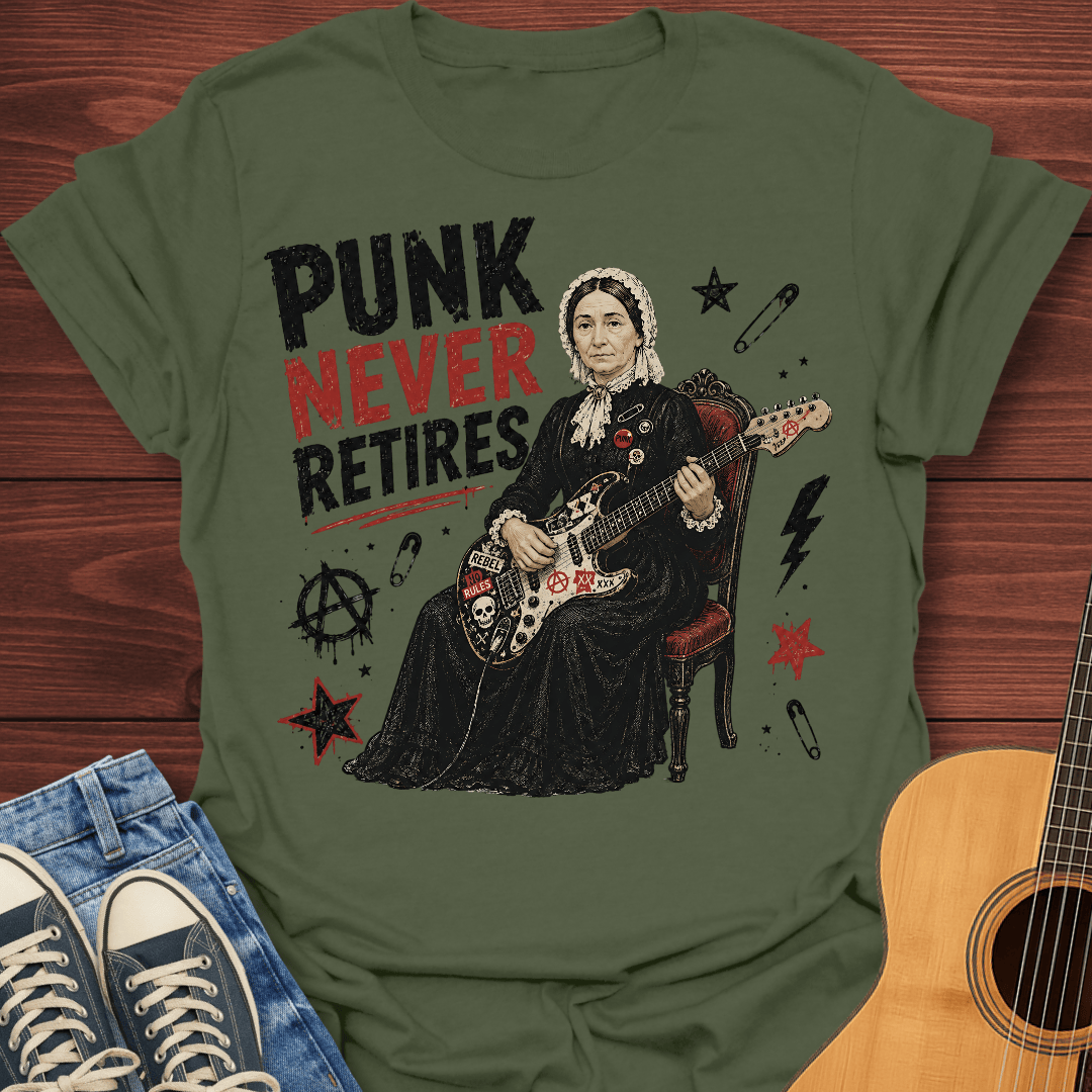 Punk Never Retires T-Shirt
