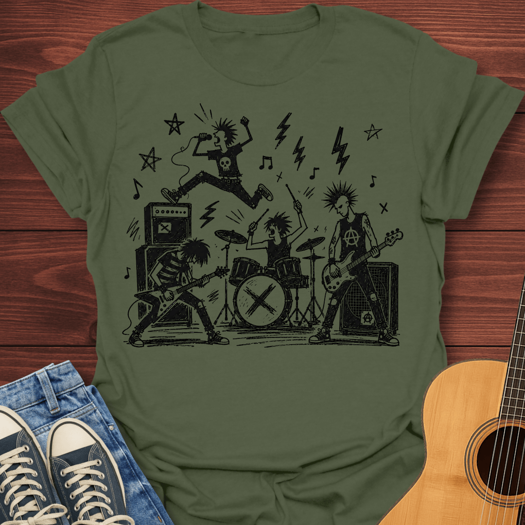 Punk Rock Band T-Shirt