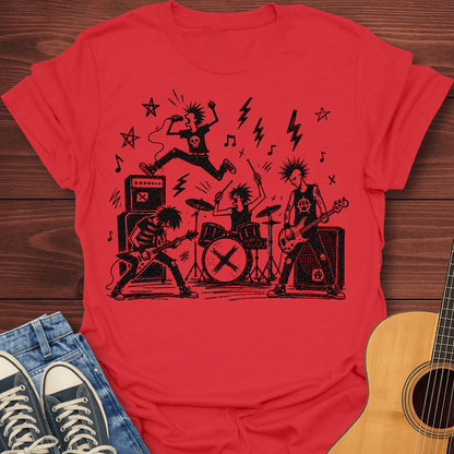 Punk Rock Band T-Shirt