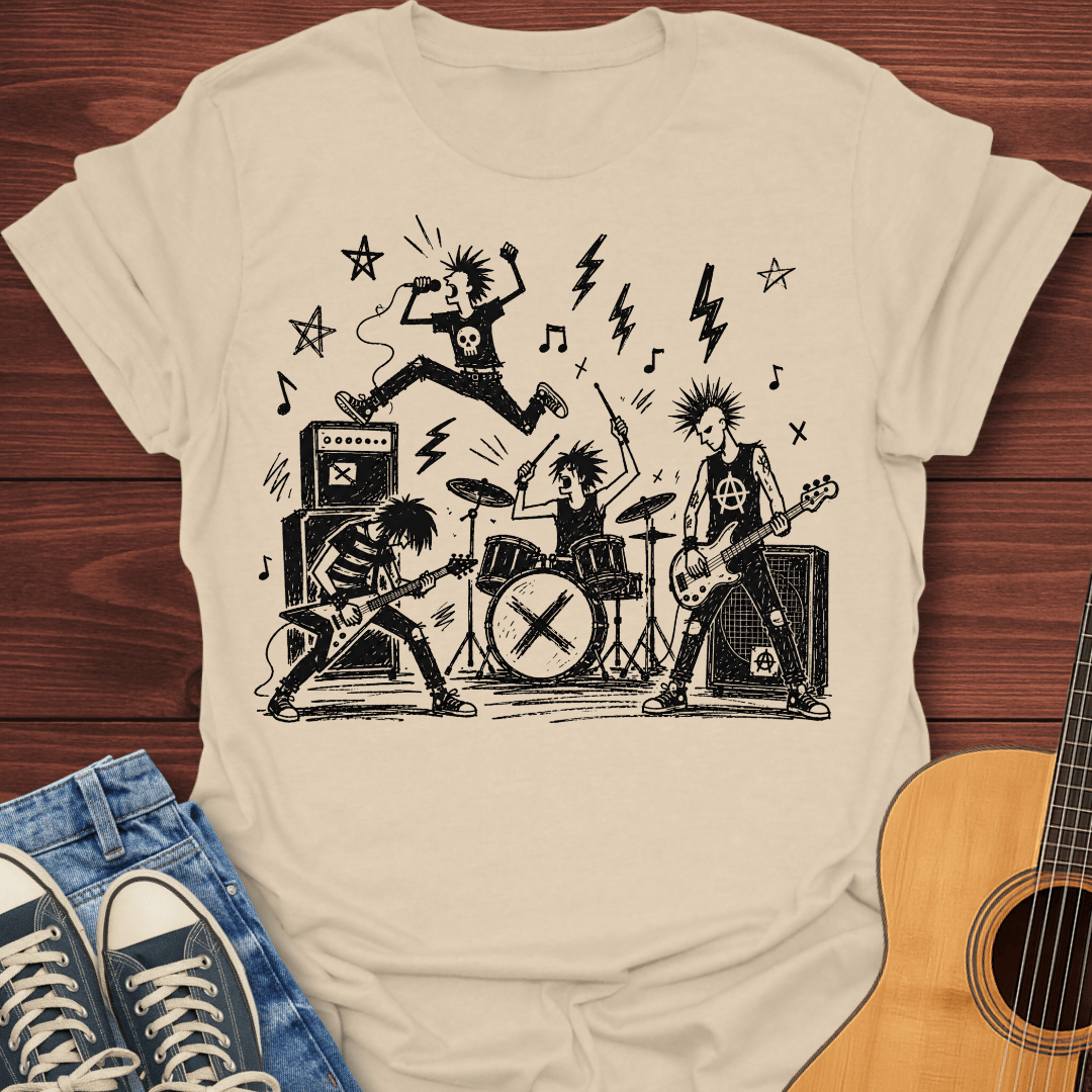 Punk Rock Band T-Shirt