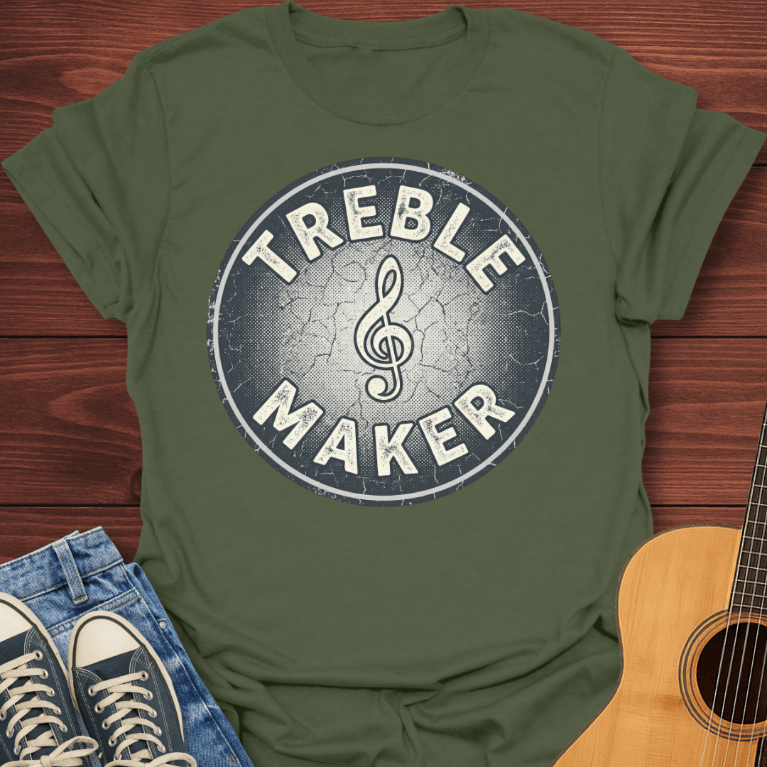 Treble Maker Badge T-Shirt