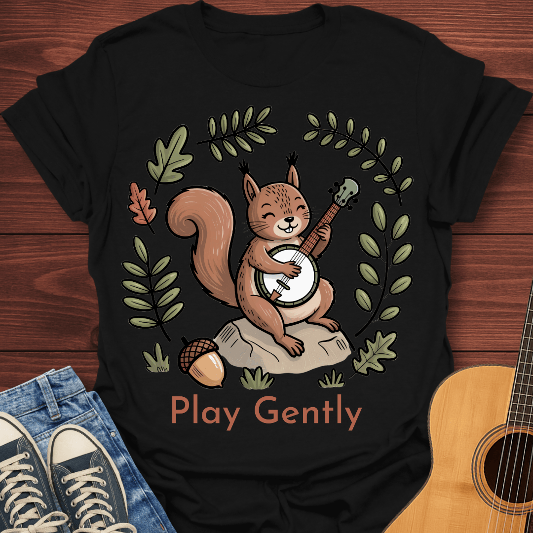 Banjo Squirrel T-Shirt