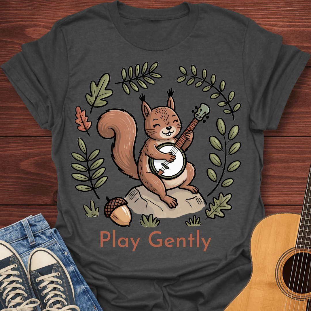 Banjo Squirrel T-Shirt