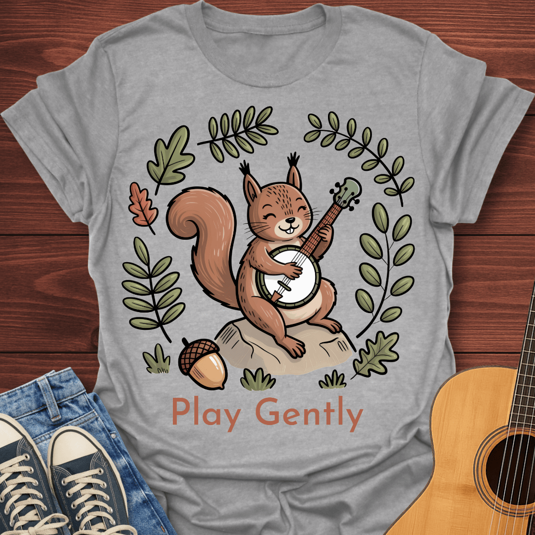 Banjo Squirrel T-Shirt
