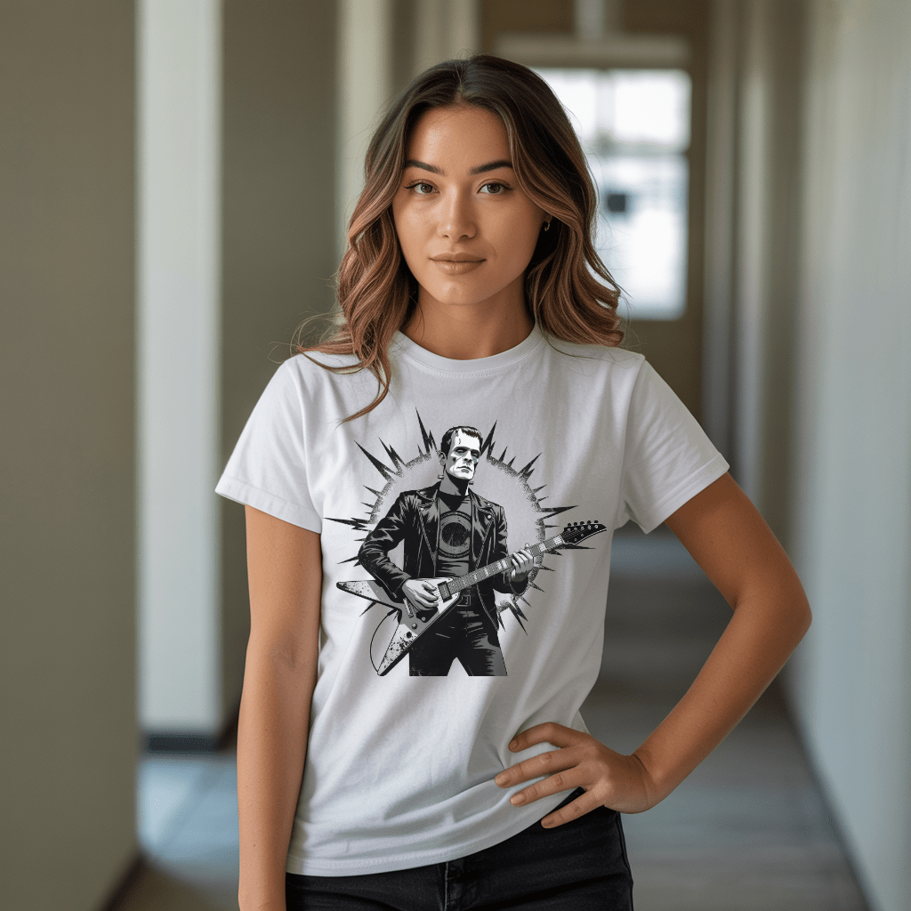 Frankenstein Goes Metal T-Shirt