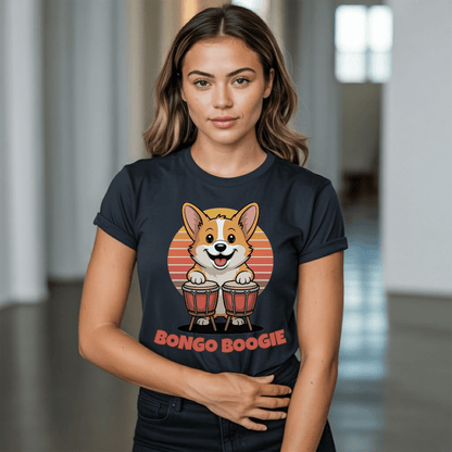 Bongo Boogie Corgi T-Shirt