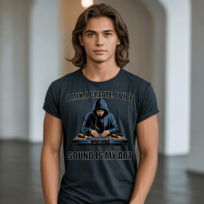 I Mix. I Create. I Vibe - Men's T-Shirt