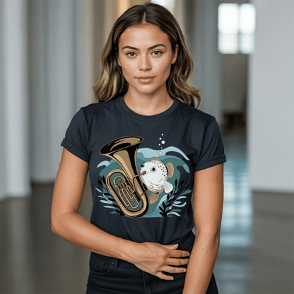 Tuba Blowfish T-Shirts