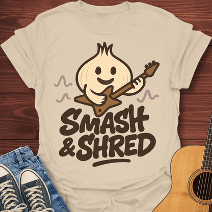 Smash & Shred Garlic Guitar T-Shirt