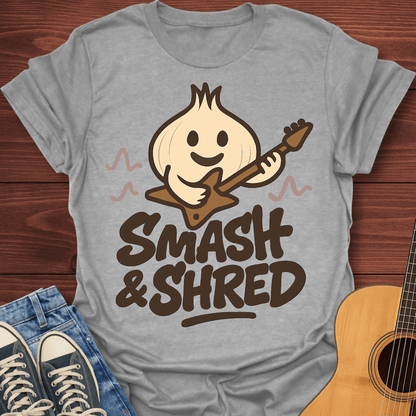 Smash & Shred Garlic Guitar T-Shirt