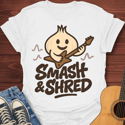 Smash & Shred Garlic Guitar T-Shirt