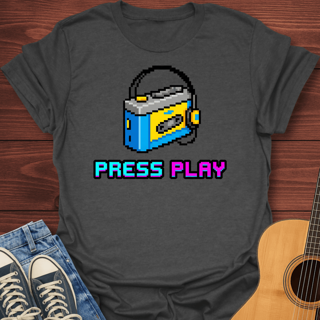 8-bit Walkman Nostalgia T-Shirt