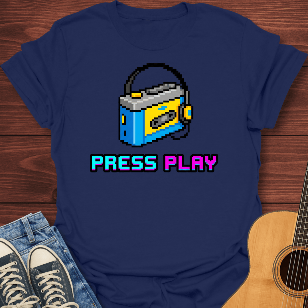 8-bit Walkman Nostalgia T-Shirt