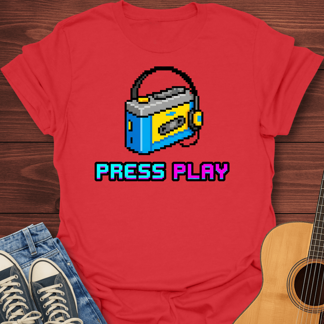 8-bit Walkman Nostalgia T-Shirt