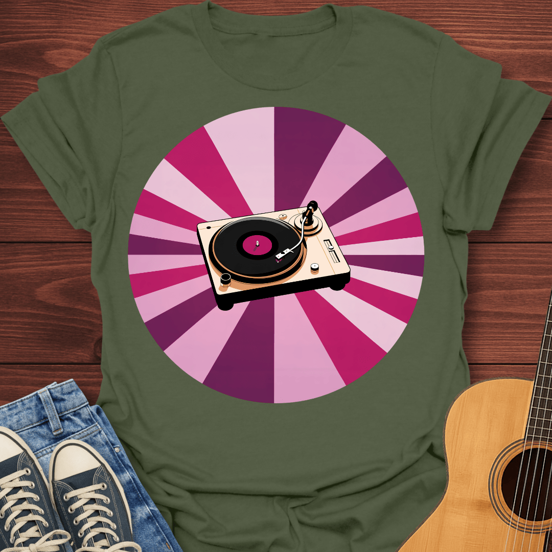 Sunburst Turntable T-Shirt