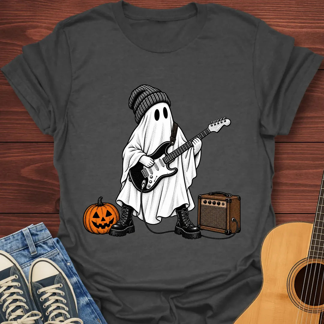 Spooky Rock Ghost T-Shirt