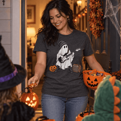 Spooky Rock Ghost T-Shirt