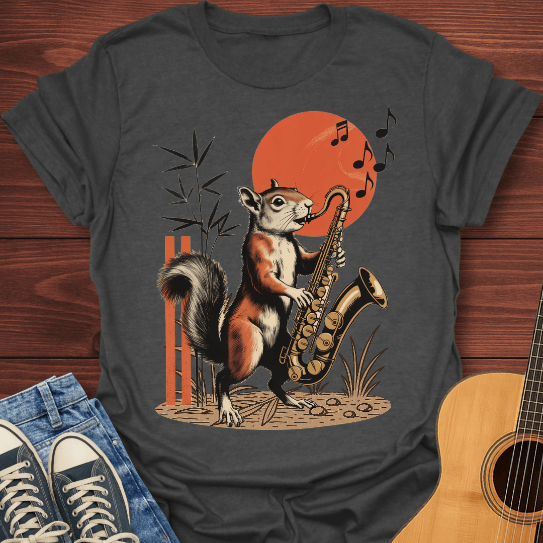 The Jazz Squirrel T-Shirt