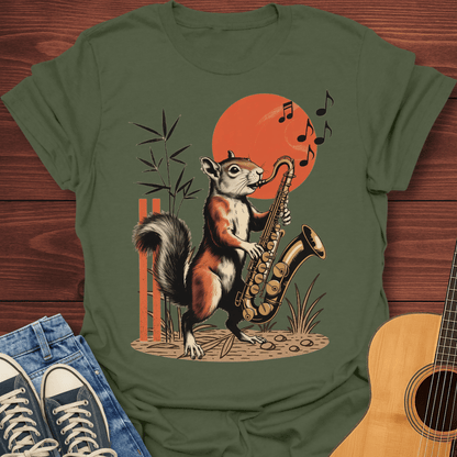 The Jazz Squirrel T-Shirt